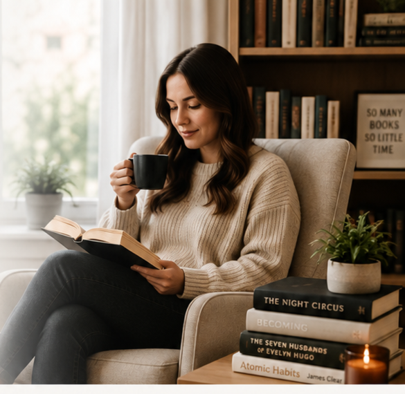 Hi, I'm Pooja, the reader behind Bookish Perceptions.
